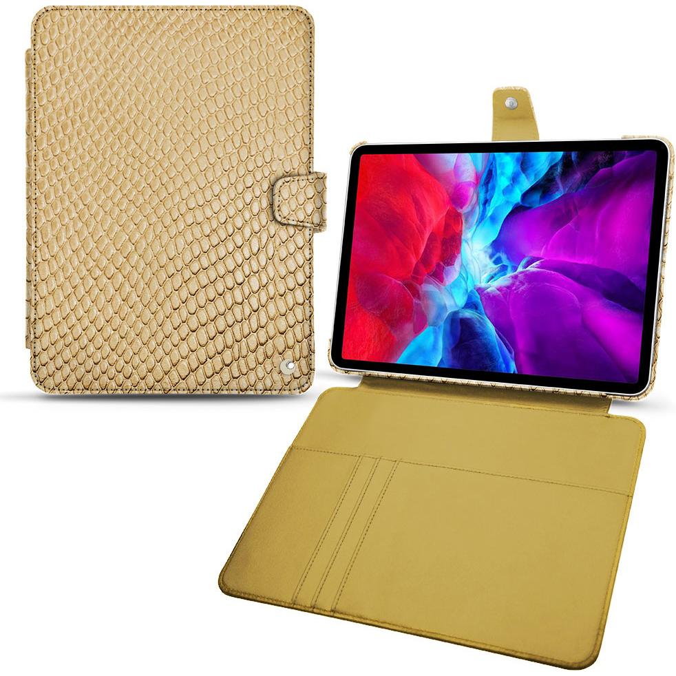 Noreve Lederschutzhülle Wallet (iPad Pro 11 2020 (2. Gen)), Tablet Hülle, Beige