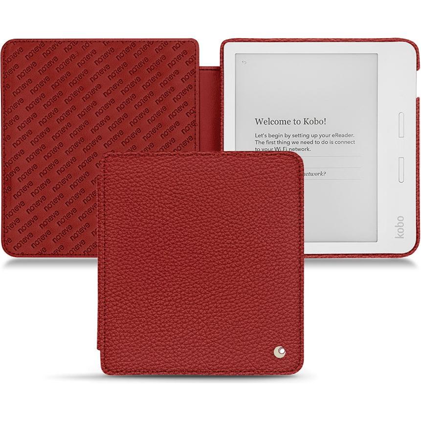 Noreve Lederschutzhülle horizontal (Libra H2O), Tablet Hülle, Rot