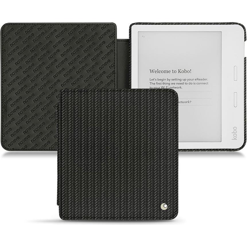 Noreve Lederschutzhülle horizontal (Libra H2O), Tablet Hülle, Schwarz