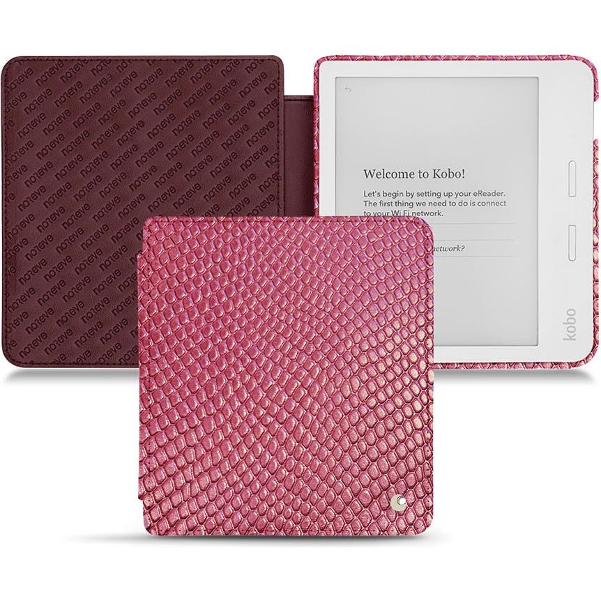 Noreve Lederschutzhülle horizontal (Libra H2O), Tablet Hülle, Rosa