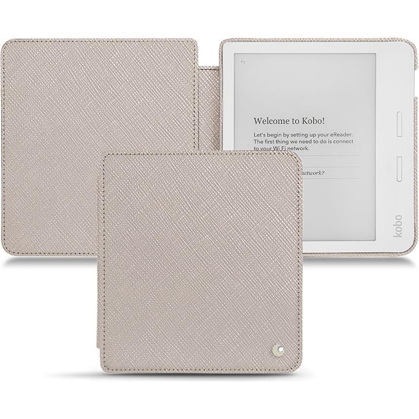 Noreve Lederschutzhülle horizontal (Libra H2O), Tablet Hülle, Beige