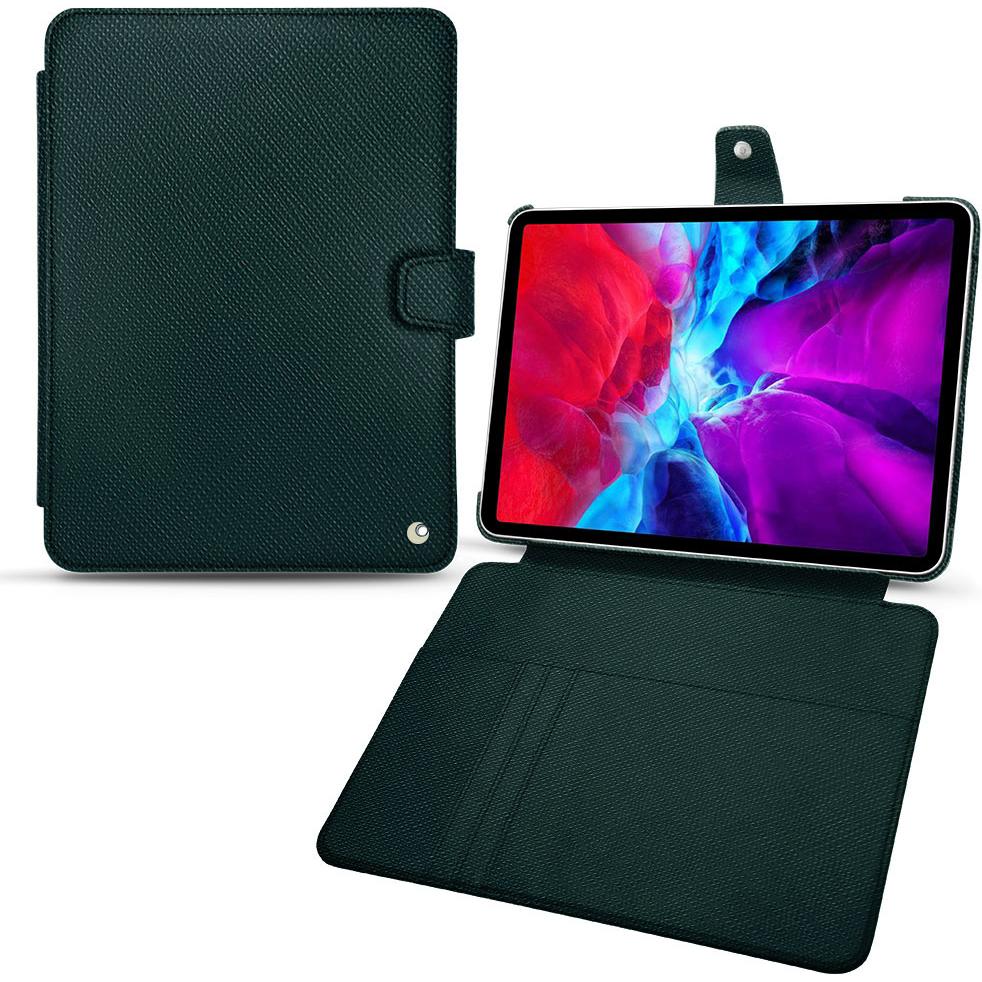 Noreve Lederschutzhülle Wallet (iPad Pro 11 2020 (2. Gen)), Tablet Hülle, Grün