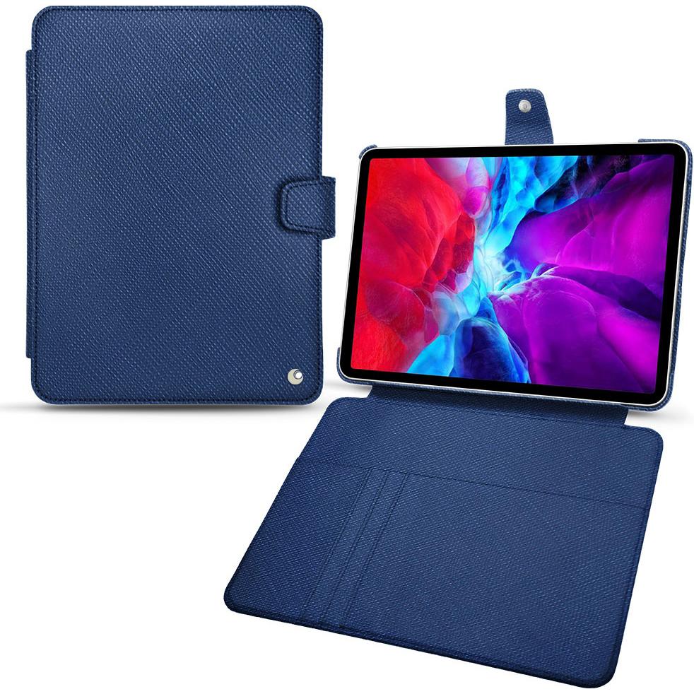 Noreve Lederschutzhülle Wallet (iPad Pro 11 2020 (2. Gen)), Tablet Hülle, Blau