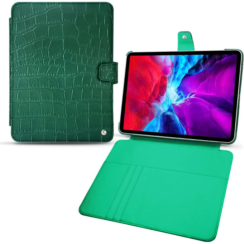Thumbnail - Noreve Lederschutzhülle Wallet (iPad Pro 11 2020 (2. Gen)), Tablet Hülle, Grün