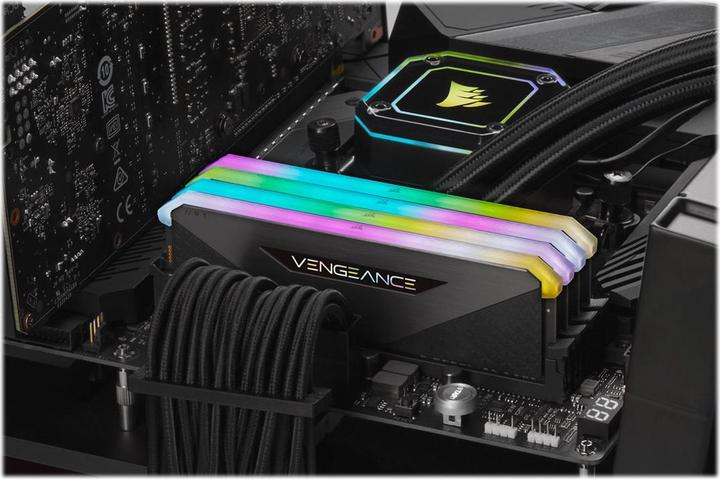 Productafbeelding Corsair Vengeance RGB RT (2 x 16GB, 3600 MHz, DDR4 RAM, DIMM 288 pin)