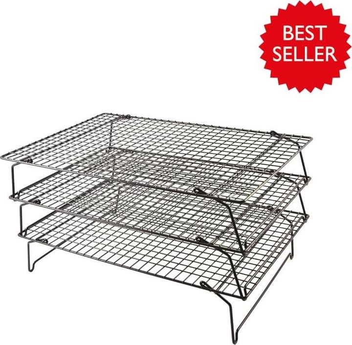 Actual product image Tala 3 stufiges Kuchenauskühlgitter (26 x 41 cm)