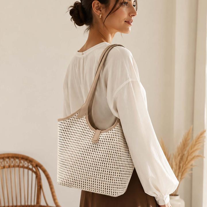 Immagine prodotto Gallantry Damen Shopper Handtasche Bast-optik
