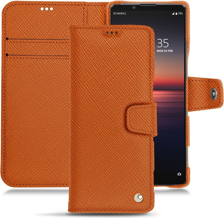 Actual product image Noreve Leather cover (Sony Xperia 1 II)