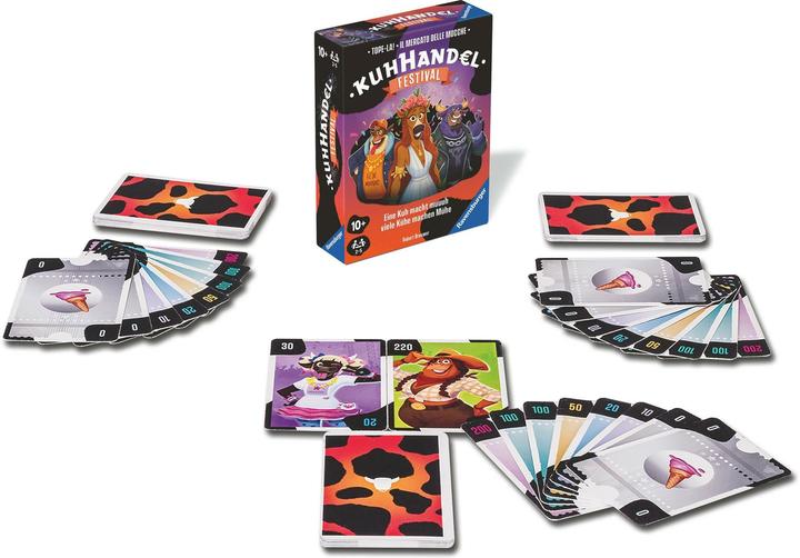 Actual product image Ravensburger Horse trading - Festival (French, German, Italian, 2 - 5 Players)