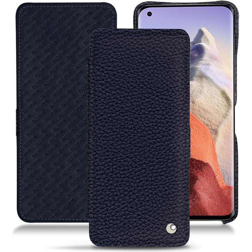 Noreve Lederschutzhülle horizontal (Xiaomi Mi 11 Ultra), Smartphone Hülle, Violett