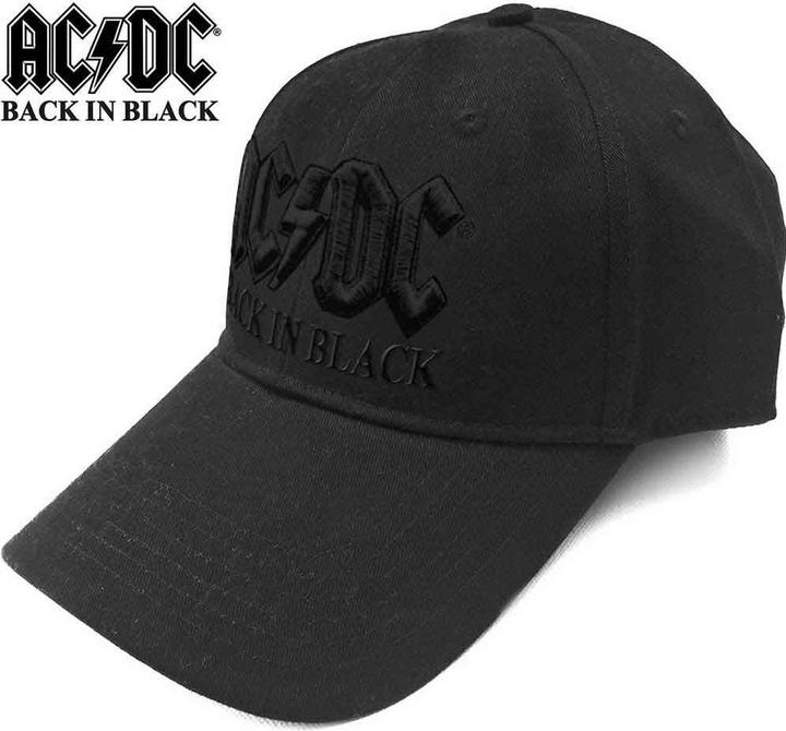 AC/DC ACDC Back In Black Baseball Cap