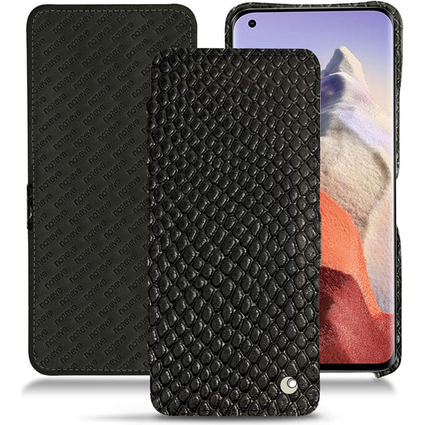 Thumbnail - Noreve Lederschutzhülle horizontal (Xiaomi Mi 11 Ultra), Smartphone Hülle, Schwarz