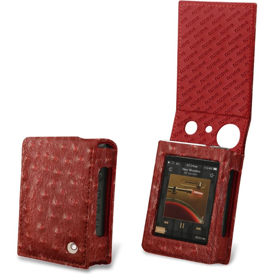 Thumbnail - Noreve Lederschutzhülle vertikal, MP3 Tasche + Hülle, Rot