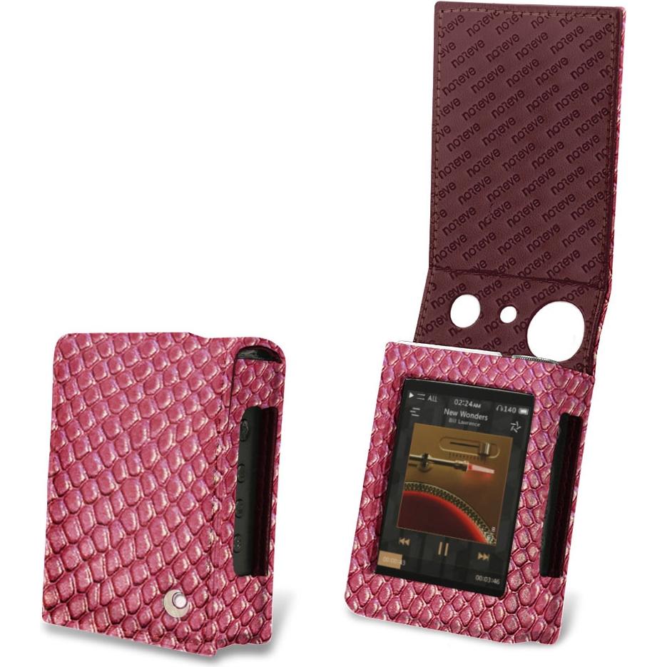Noreve Lederschutzhülle vertikal, MP3 Tasche + Hülle, Rosa