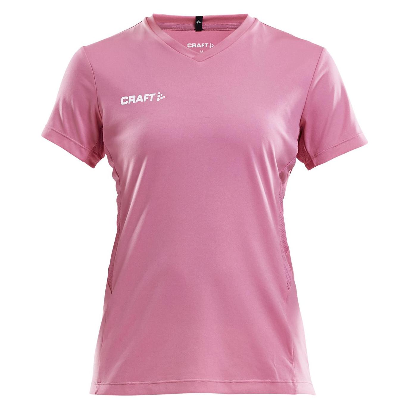 Craft, Damen, Sportshirt, Squad Jersey Solid W (Xl), Rosa, Xl