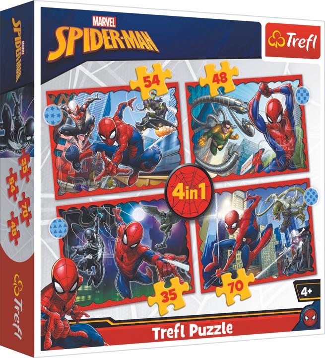 Immagine prodotto Trefl Puzzle 4in1 Avengers 35,48,54, 70 pezzi (4 pezzi)