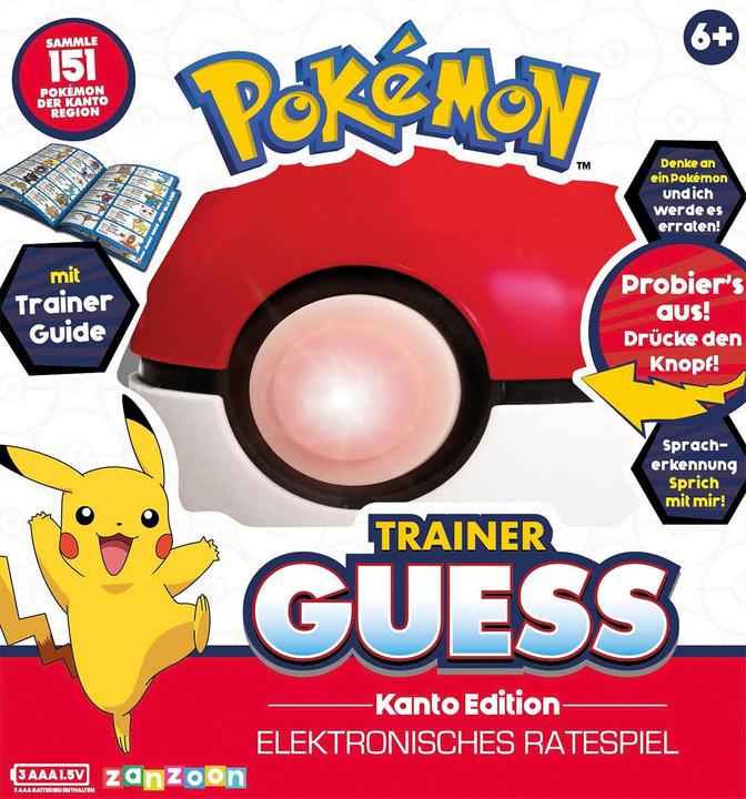 Produktbild Pokémon Pokemon Trainer Guess (Deutsch, 1 - 5 Spieler)