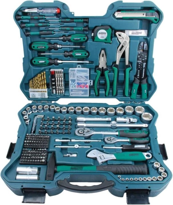 Image du produit Mannesmann Kit d'outils de bricolage (303 pièces)