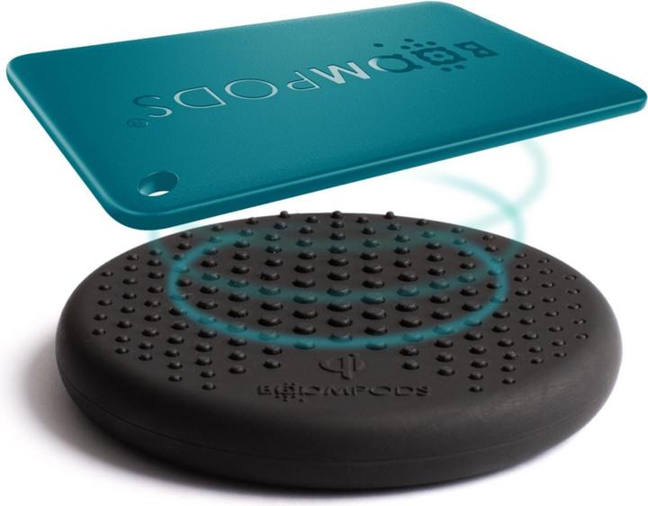 Actual product image Boompods Boomcard Rechargeable Ocean Blue (Android, iOS)