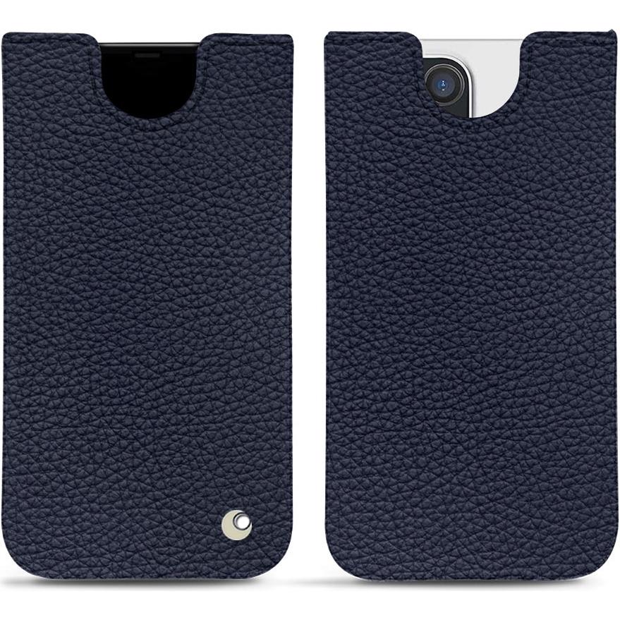 Noreve Lederschutzhülle (Apple iPhone 13 Pro Max), Smartphone Hülle, Violett