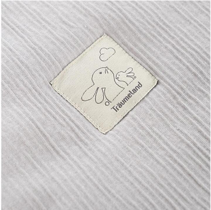 Produktbild Träumeland Signature Schlafsack hellgrau Grösse L (102 cm, 1.5 TOG, Ganzjahr)