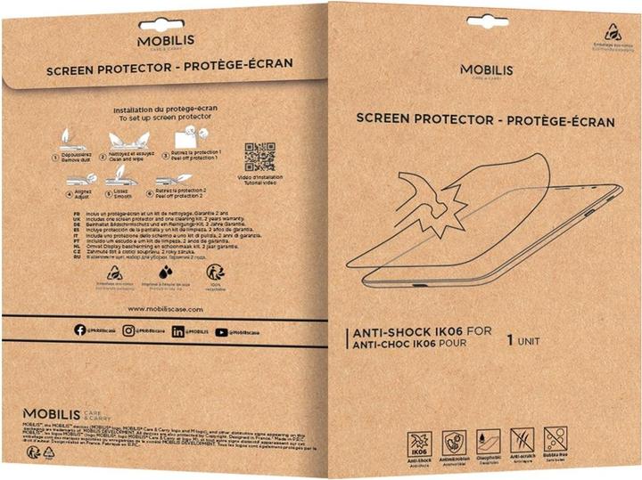 Image du produit Mobilis Screen Protector Anti-Shock Ik06 - Clear For Galaxy Tab S9 - (1 pcs)