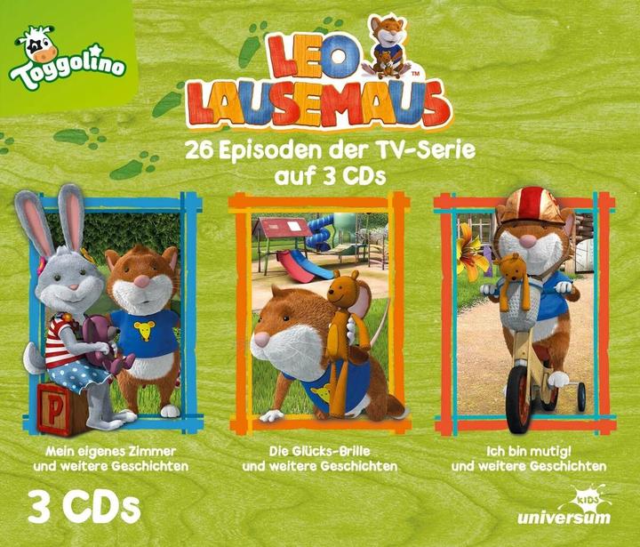 Leonine Leo Lausemaus hoorspel doos 3 (Duits)