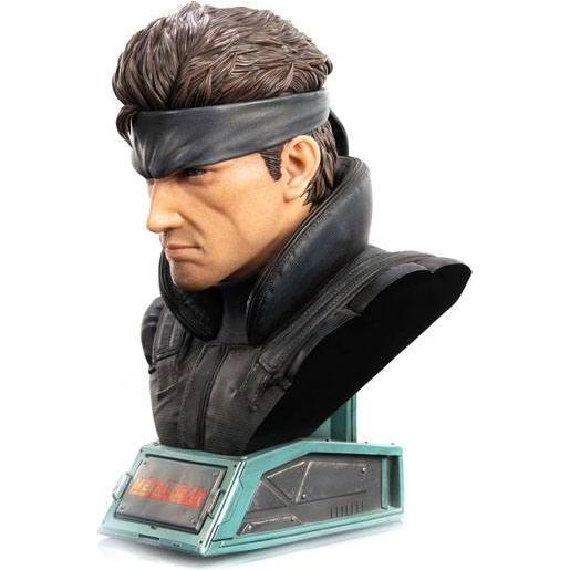 Thumbnail - First 4 Figures Metal Gear Solid buste 1/1 Solid Snake 56 cm