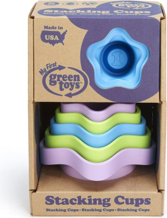 Actual product image Green Toys Stacking Cups