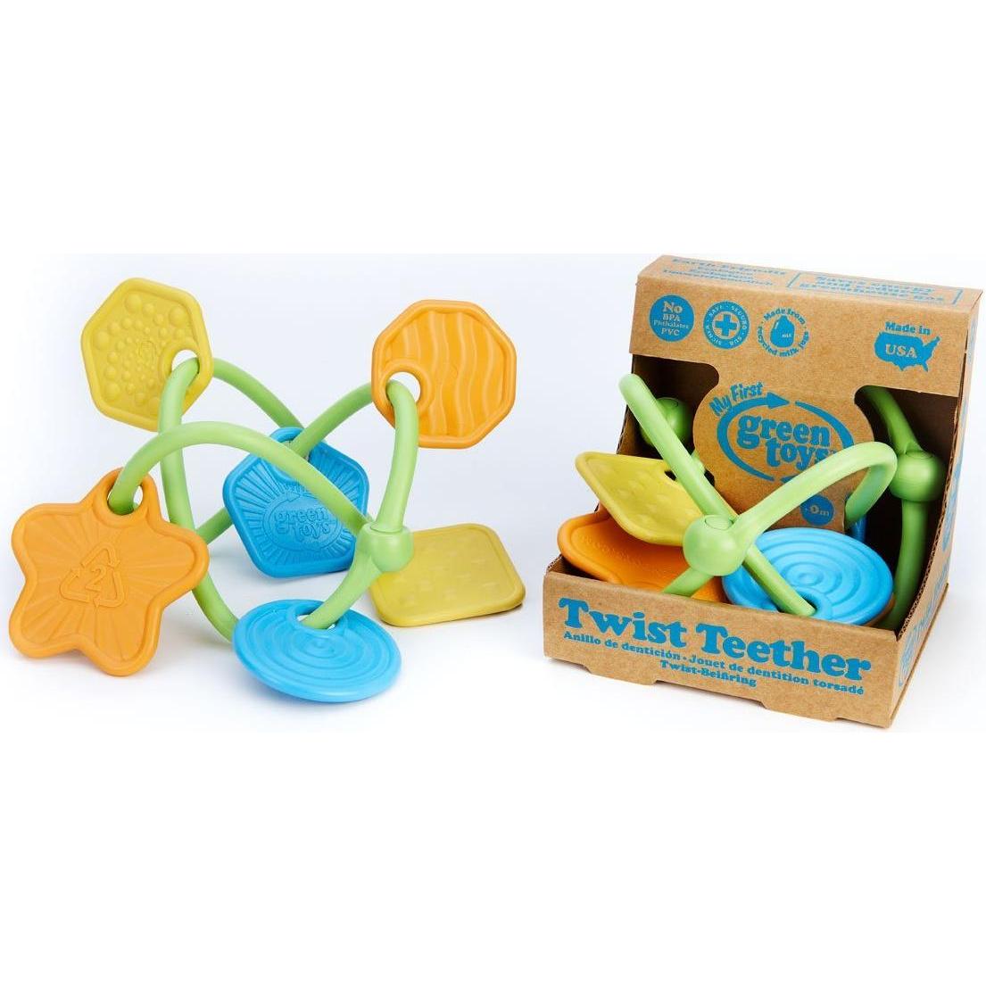 Thumbnail - Green Toys, Beissring, Grüne Spielzeug Convolutional Beissring