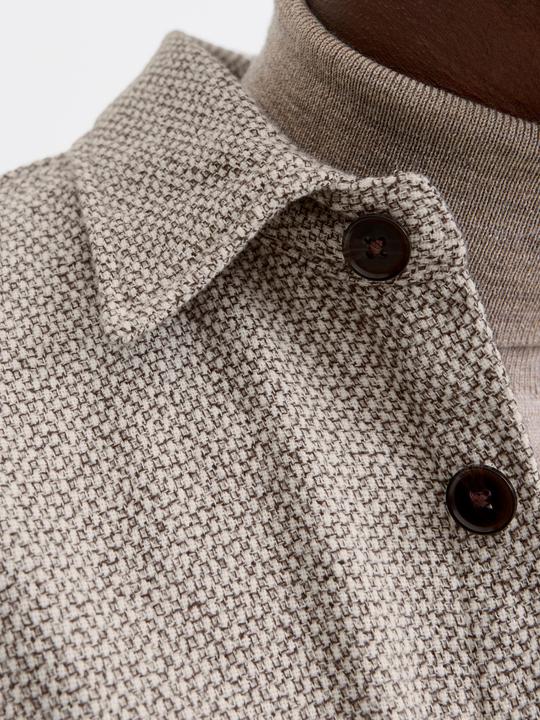 Produktbild Jack & Jones Jprrayle Melange Solid L/S Overshirt Sn (M)