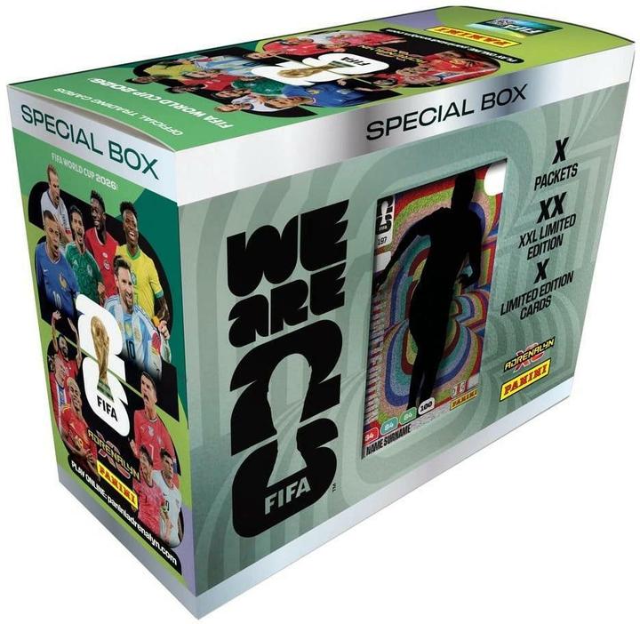 Panini FIFA World Cup 2026 cartes à collectionner Special Box (Multilingual, Box Set & Collection)