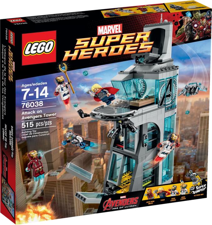 Image du produit LEGO Marvel Super Heroes Attack on Avengers Tower (76038, LEGO Marvel)