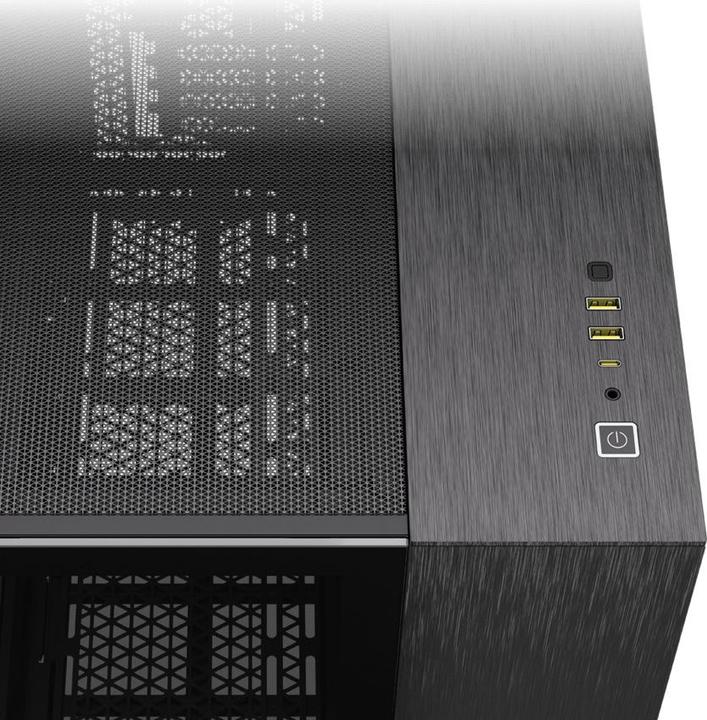Produktbild Corsair 2500X (schwarz/anthrazit, Tempered Glass x 2) (mATX, Mini-ITX)