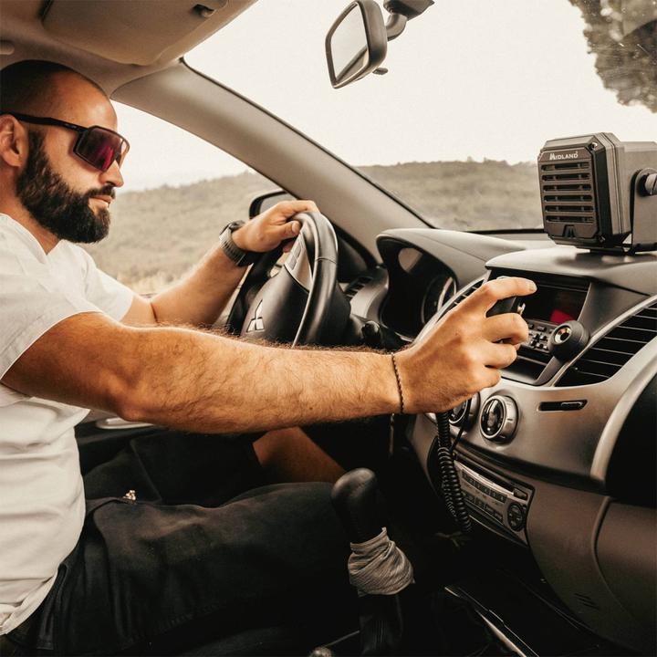 Actual product image Midland Magnetic microphone holder for CB radio microphones