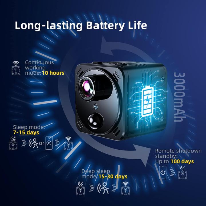 Produktbild Hycency Mini Überwachungskamera 4K