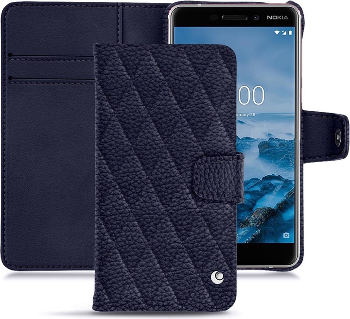 Noreve Lederschutzhülle Wallet (Nokia 6 (2018))