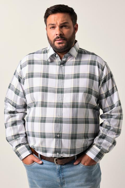 Immagine prodotto Men+ Karohemd, Langarm, Kentkragen, Comfort Fit (4XL)