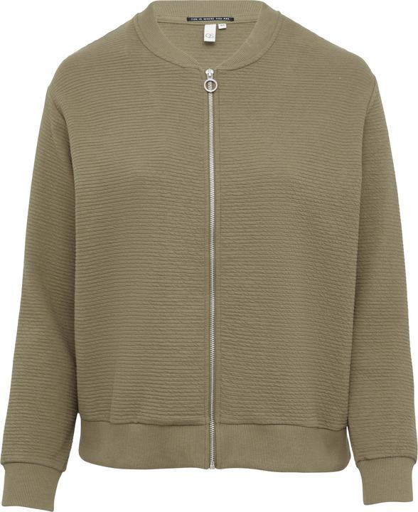 Produktbild s.Oliver Sweatshirt Strukturierter Sweatblouson (48)