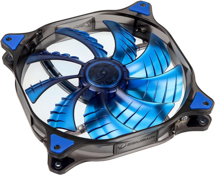 Actual product image Cougar LED fan D14HB-B (140 mm, 1 x)