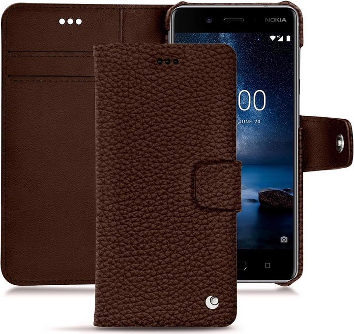 Actual product image Noreve Leather case wallet (Nokia 8)