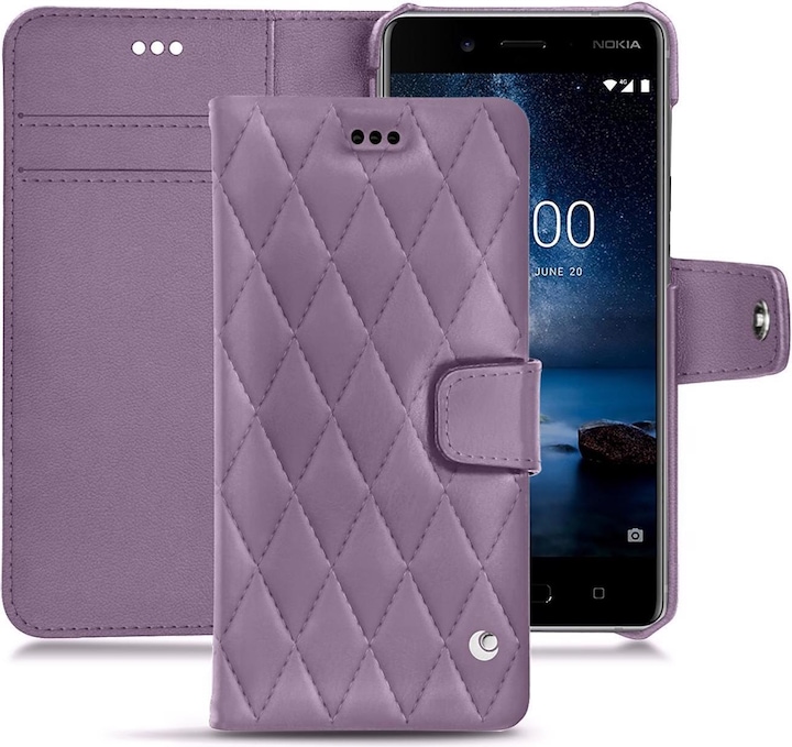 Noreve Lederschutzhülle Wallet (Nokia 8)