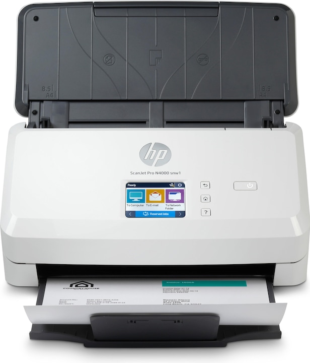 Actual product image HP ScanJet Pro N4000 snw1 (USB, LAN, WLAN)