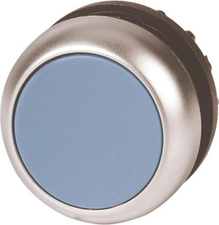Produktbild Eaton Pushbutton non-ill mom sil bez flsh blue