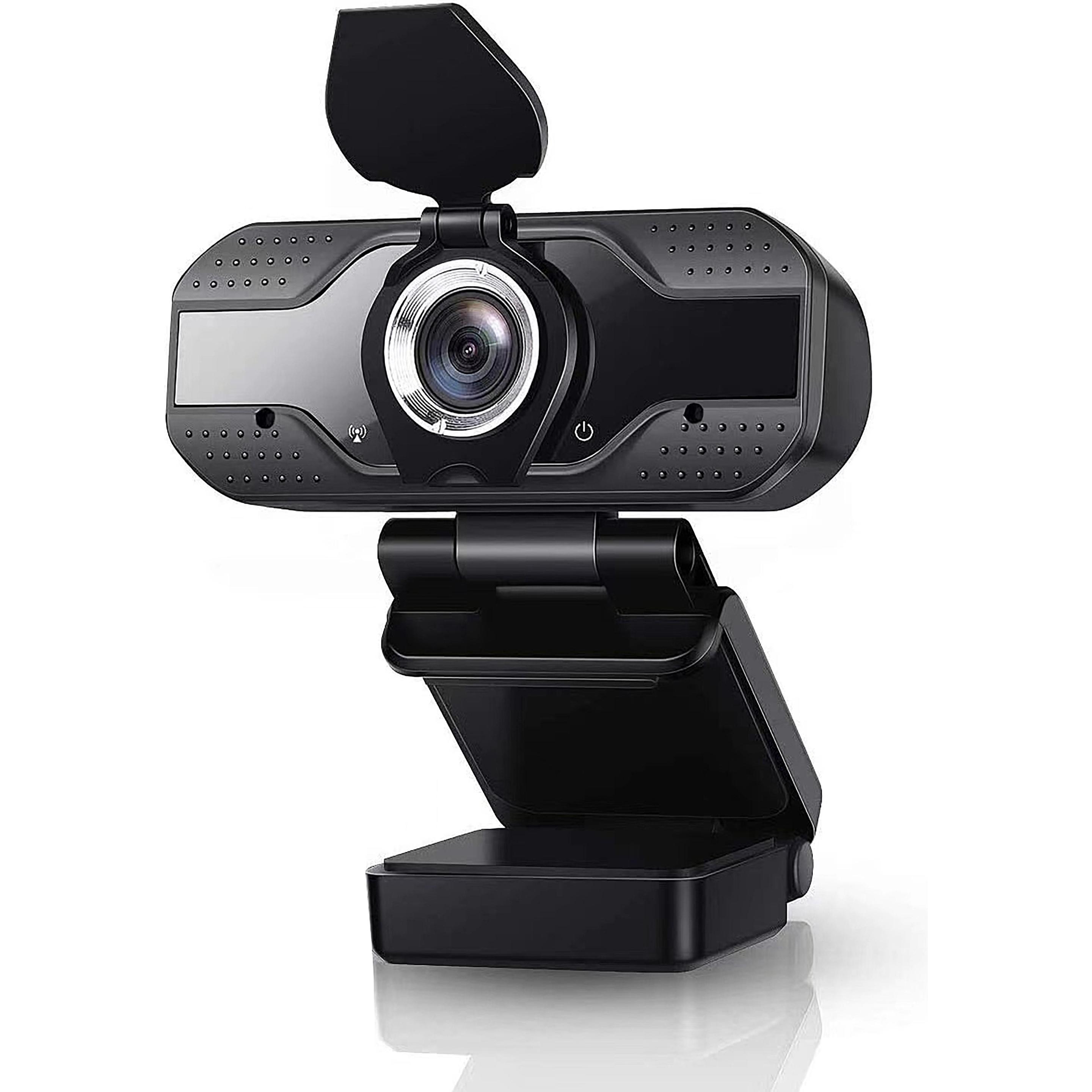 Denver WEC-3110 Webcam 2 MP 1920 x 1080 Pixel USB 2.0 Nero (0.90 Mpx), Webcam, Nero