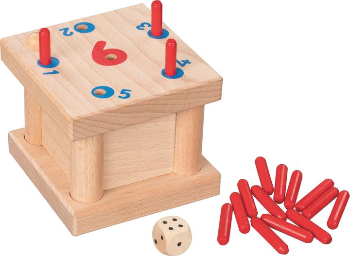 Produktbild Goki Die verflixte 6 (Dänisch, Deutsch, Englisch, Französisch, Italienisch, Niederländisch, Polnisch, Portugiesisch, Rumänisch, Spanisch, 2 Spieler)