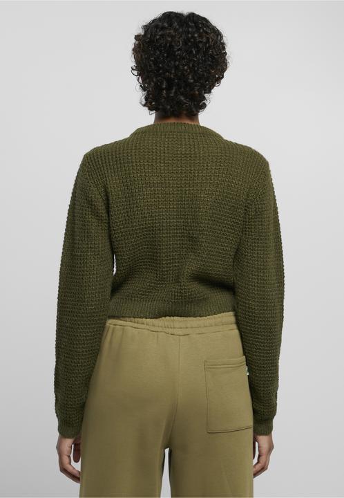 Actual product image Urban Classics Ladies Short Waffle Sweater (3XL)