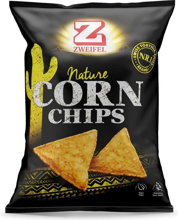 Produktbild Zweifel Corn Chips Nature 125 g (150 g, 1 Stk.)