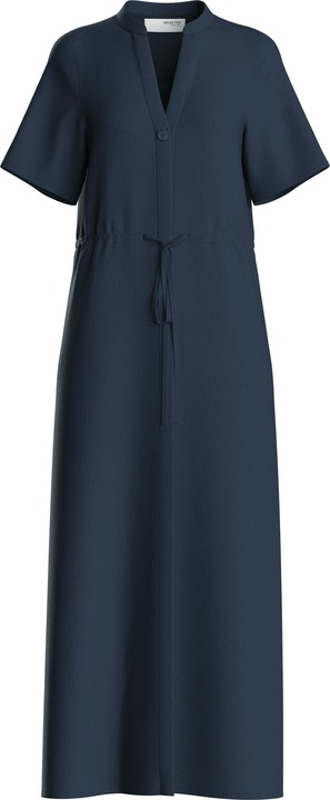 Selected Femme Slfviva-Damina Ss Ankle Dress Noos