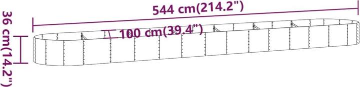 Produktbild vidaXL Hochbeet